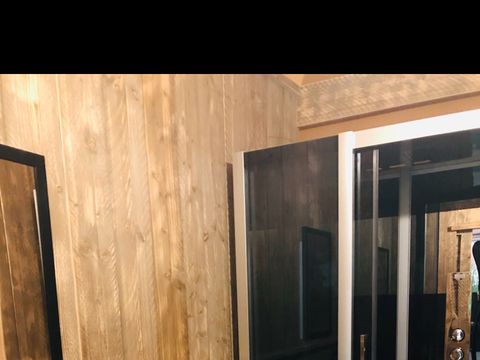 Tente en toile et en bois 4 personnes - Lodge Woody 27