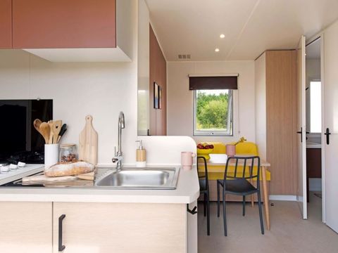 MOBILHOME 4 personnes - Aqua 2 Chambres 4 Personnes Terrasse semi-couverte