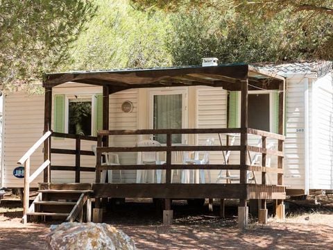 MOBILHOME 4 personnes - Bambou + clim