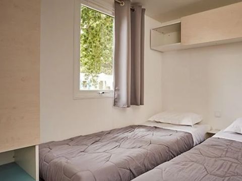 Mobilhome 6 personnes - Comfort | 3 Ch. | 6 Pers. | Terrasse surélevée | TV