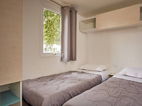 Mobilhome 6 personnes - Comfort | 3 Ch. | 6 Pers. | Terrasse surélevée | Clim.
