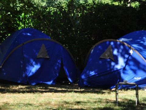Emplacement - Emplacement Privilège 130m² (1 tente, caravane ou camping-car / 1 voiture / électricité + eau) 1/6 pers