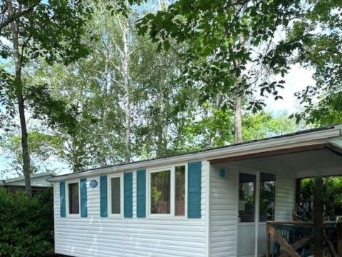 MOBILHOME 6 personnes - Standard Eden 27m² 2 chambres + terrasse couverte 10m² - TV