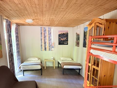 CHALET 4 personnes - Chalet prêt à camper 27 m² 4 pers