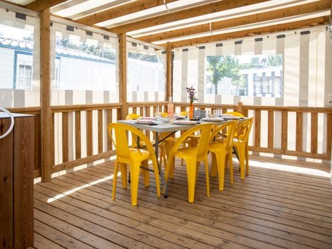MOBILHOME 8 personnes - Cottage DETENTE 4ch 8 pers