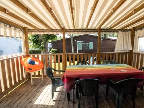 MOBILHOME 6 personnes - Mobil Home Cosy 4 Pièces 6 Personnes + TV