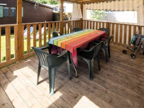 MOBILHOME 6 personnes - Mobil Home Cosy 4 Pièces 6 Personnes + TV