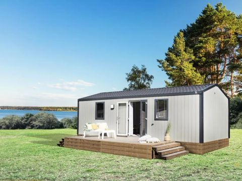 MOBILHOME 4 personnes - Cottage Luxe Dinos 3 Pièces 4 Personnes Climatisé + TV