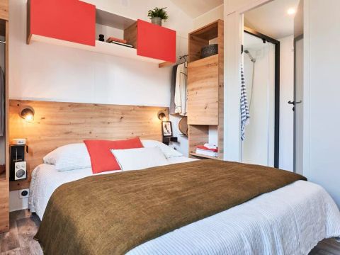 MOBILHOME 4 personnes - Cottage Luxe Dinos 3 Pièces 4 Personnes Climatisé + TV