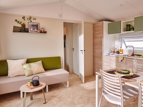 MOBILHOME 4 personnes - COTTAGE LUXE DES DINOS 2ch - SPA 4 pers