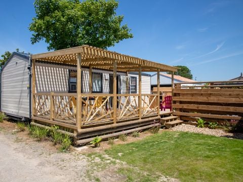 MOBILHOME 4 personnes - COTTAGE LUXE DES DINOS 2ch - SPA 4 pers