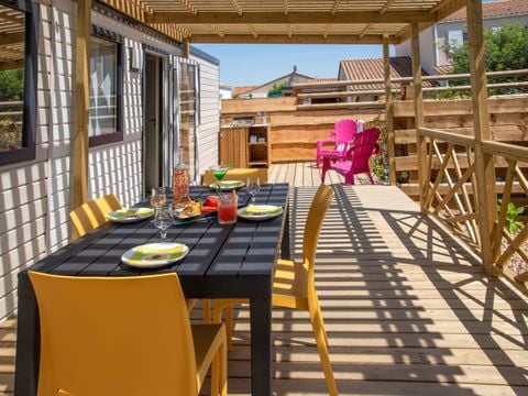 MOBILHOME 4 personnes - COTTAGE LUXE DES DINOS 2ch - SPA 4 pers