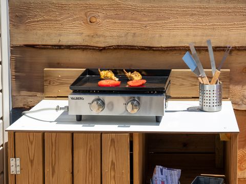 MOBILHOME 4 personnes - COTTAGE LUXE DES DINOS 2ch