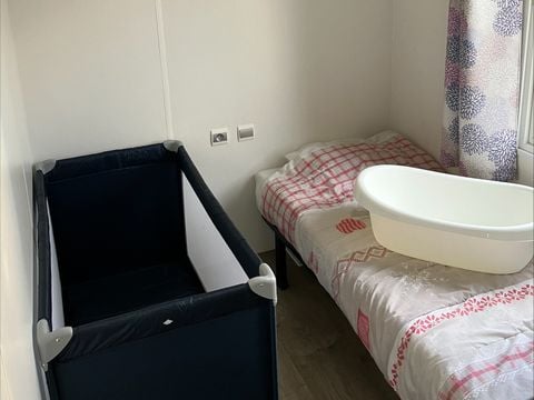 MOBILHOME 6 personnes - Mh COSY Baby 3ch 5 pers +  1 bébé (lit parapluie)