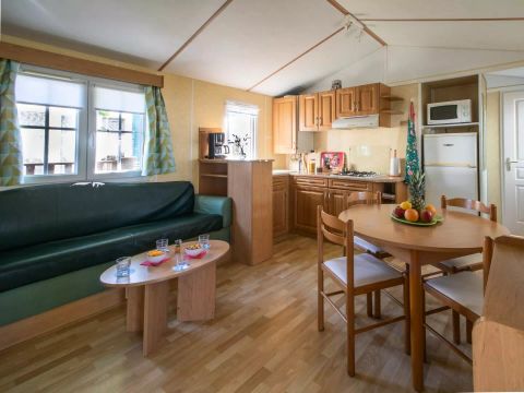MOBILHOME 4 personnes - Mobil Home Sympa 3 Pièces 4 Personnes + TV
