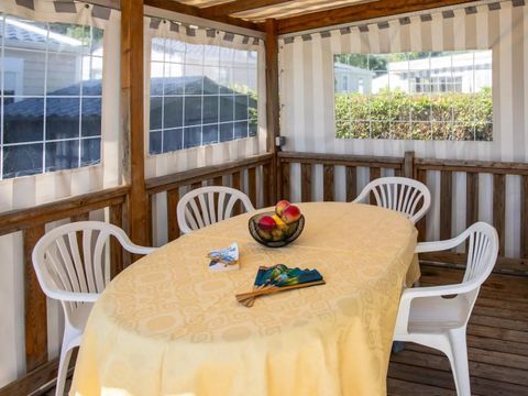 MOBILHOME 6 personnes - Mobil Home Sympa 4 Pièces 6 Personnes + TV