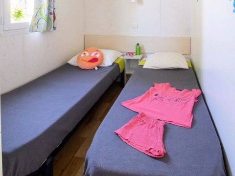 MOBILHOME 6 personnes - Mobil Home Sympa 4 Pièces 6 Personnes + TV