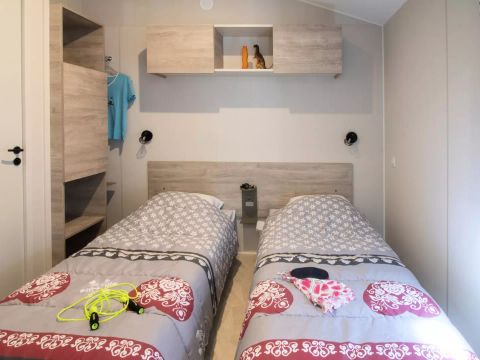 MOBILHOME 4 personnes - Cottage Privilège 3 Pièces 4 Personnes Climatisé + TV