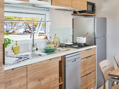 MOBILHOME 6 personnes - COTTAGE LUXE LA TRIBU 3ch - SPA 6 pers