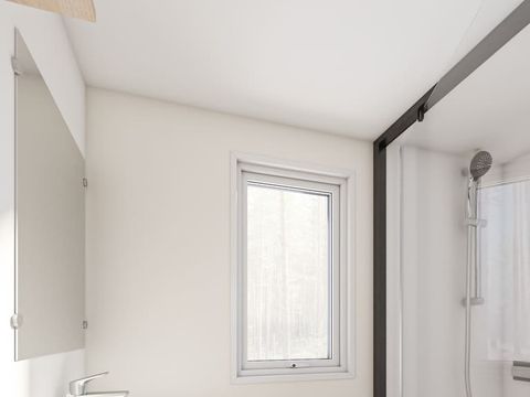 Mobilhome 8 personnes - Cottage Privilège climatisé - 4 chambres - 2 salles de bain