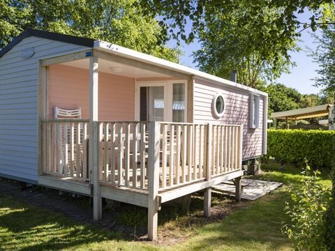 MOBILHOME 4 personnes - Mobil-home Standard 26m² - 2 chambres - terrasse semi-couverte - TV 4 pers.