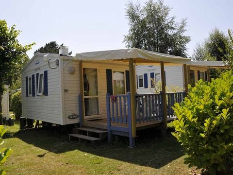MOBILHOME 6 personnes - Mobil-home Confort 31m² - 3 chambres - Terrasse couverte 18m² - TV + lave-vaisselle
