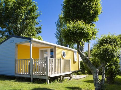 MOBILHOME 5 personnes - Mobil-home Confort 28m² - 2 chambres - terrasse semi-couverte - TV 5 pers.