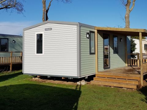 MOBILHOME 4 personnes - Mobilhome OCEAN Confort 27m² - 2 chambres / terrasse couverte + TV 4 pers