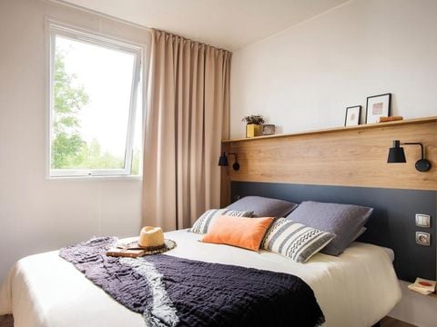 MOBILHOME 4 personnes - Mobilhome OCEAN Confort 27m² - 2 chambres / terrasse couverte + TV 4 pers