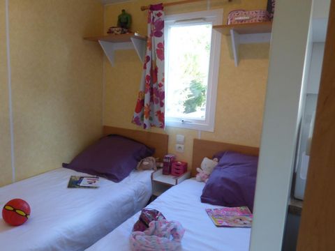 MOBILHOME 4 personnes - Mobilhome CELTIQUE Standard 27m² - 2 chambres / terrasse + TV 4 pers