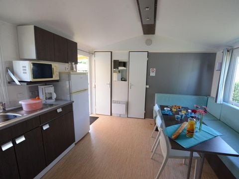 MOBILHOME 6 personnes - ARMOR Confort 33m² - 3 chambres / Terrasse couverte 