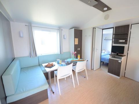 MOBILHOME 6 personnes - ARMOR Confort 33m² - 3 chambres / Terrasse couverte 