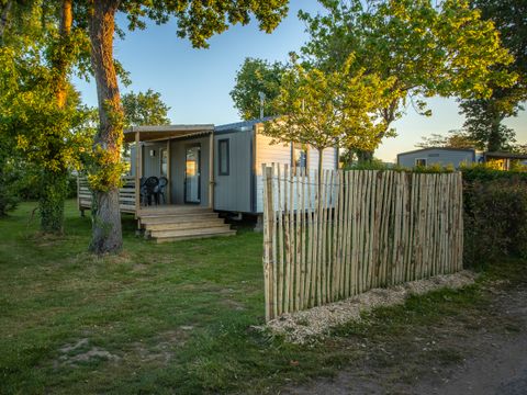 MOBILHOME 4 personnes - Mobilhome EVASION Confort 27m² - 2 chambres / Terrasse couverte + TV 4 pers