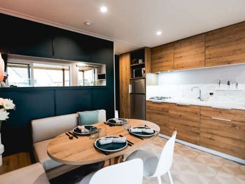 Mobilhome 4 personnes - Mobil-home AVEN Premium 28 m² 2 chambres / Terrasse couverte