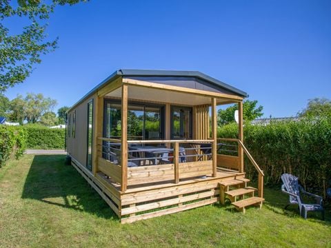 Mobilhome 4 personnes - Mobil-home AVEN Premium 28 m² 2 chambres / Terrasse couverte