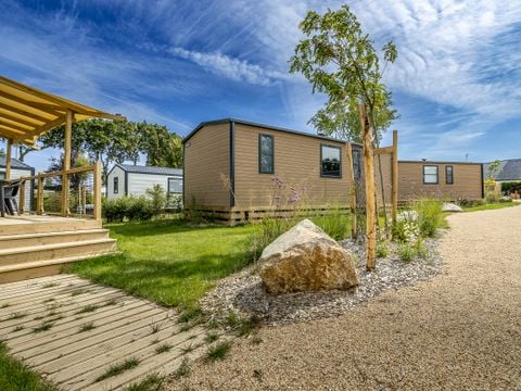 Mobilhome 6 personnes - Mobil-home HORIZON Premium 33m² 3 chambres Terrasse couverte