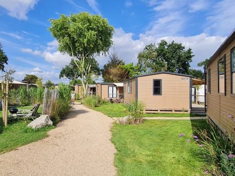 Mobilhome 6 personnes - Mobil-home HORIZON Premium 33m² 3 chambres Terrasse couverte