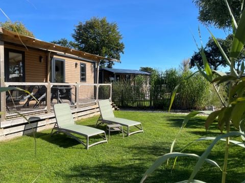 Mobilhome 6 personnes - Mobil-home HORIZON Premium 33m² 3 chambres Terrasse couverte