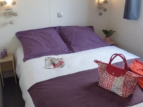 MOBILHOME 2 personnes - Mobilhome OUESSANT Confort 18m² - 1 chambre / terrasse couverte + TV 2 pers