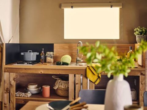 LODGE 6 personnes - JUNGLE Confort 34m² 3 chambres / terrasse couverte + TV