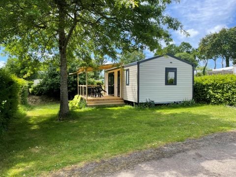 MOBILHOME 6 personnes - CORNOUAILLE Confort 35m² - 3 chambres / Terrasse couverte + TV
