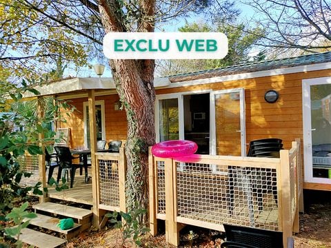 MOBILHOME 8 personnes - Cottage Confort 4 chambres 2 salles de bains