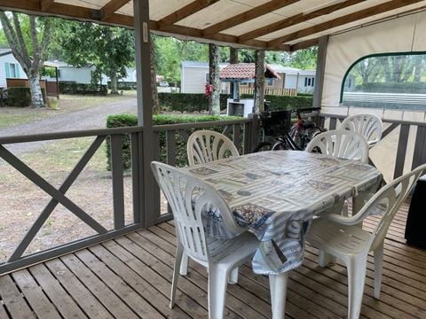 Chalet 6 personnes - 60m² -2 chambres - grande terrasse