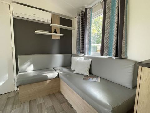 MOBILHOME 8 personnes - Premium 6/8 Pers. - Climatisation - 35m2 - 3 chambres - vaste terrasse