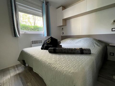 MOBILHOME 8 personnes - Premium 6/8 Pers. - Climatisation - 35m2 - 3 chambres - vaste terrasse