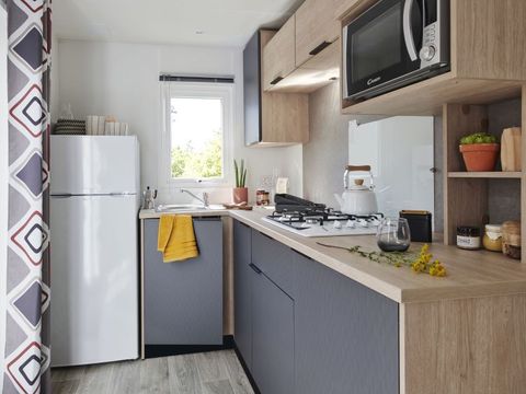 MOBILHOME 4 personnes - Premium 4 pers. - 30 m² - Climatisation - 2 chambres - terrasse couverte