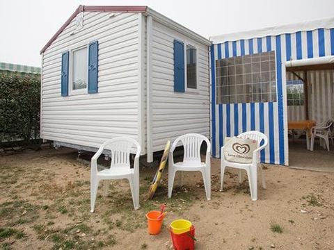 MOBILHOME 6 personnes - GRAND LARGE - 3 Chambres - TV - PLANCHA