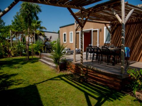 Mobilhome 8 personnes - Family 4 chambres 2 sdb
