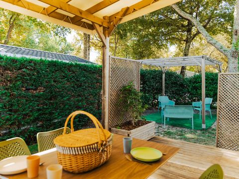 Mobilhome 4 personnes - Cottage Luxe 2 chambres 2 salles de bain 4 pers