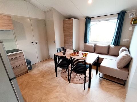 MOBILHOME 6 personnes - Cottage Prestige 3 CH 1 sdb  (Green Village à 800 m du Domaine de la Forge)